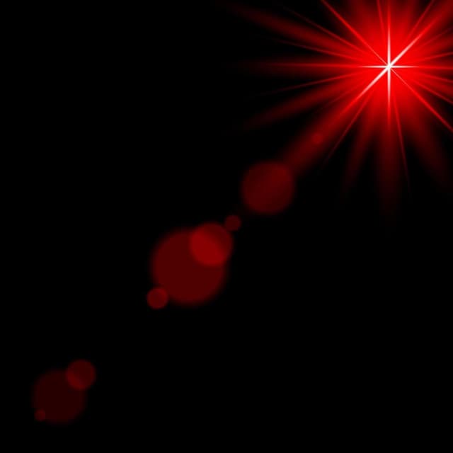 imagem pulsante luz vermelha